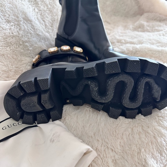 Gucci Block heel Chelsea Boots 100% authentic - Picture 3 of 8